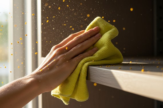 Polensiz Bahar İçin 7 Temizlik Önerisi ve Haftalık Rutin