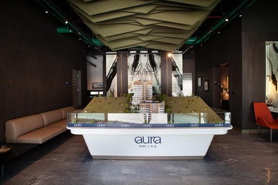 Aura İnşaat Satış Ofisi, DECOFEMME İmzasıyla Hayata Geçti