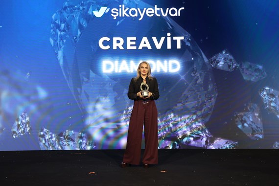 Creavit, Şikayetvar 2024 A.C.E Awards’ta Diamond Ödülü’nü Kazandı!