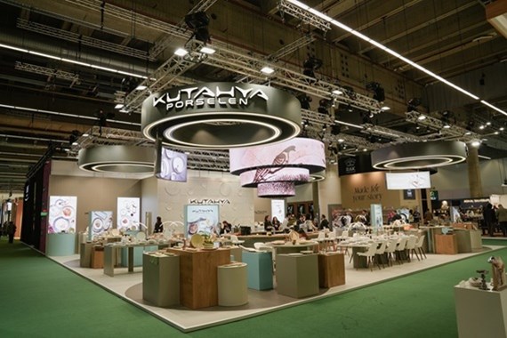 Kütahya Porselen, Ambiente 2026’da   Yeni Koleksiyonlarını Tanıttı