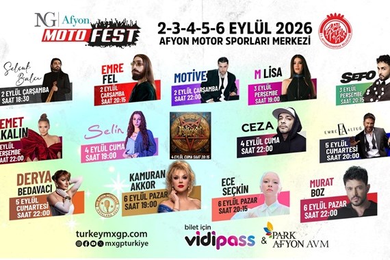 NG AFYON MOTOFEST 2026 İÇİN GERİ SAYIM BAŞLADI
