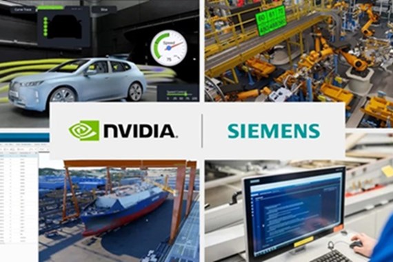 Siemens ve NVIDIA,üretimde yapay zekâ kabiliyetlerinin gelişimine hız vermek için